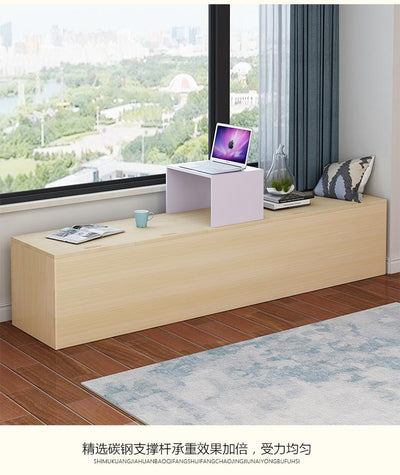 Solid Wood Bay Window Cabinet Can Sit Can Be Customized Bedroom Cabinet Balcony Free Combination