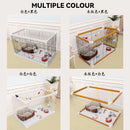 HOOOPET Dog Playpen Fence Dog Cage Medium Large Dog Crate Indoor Toilet Border Animal Pet Fence