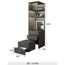 ARPER Light Luxury Bedroom Wardrobe Combination Overall Modern Minimalist Storage Cabinet Large