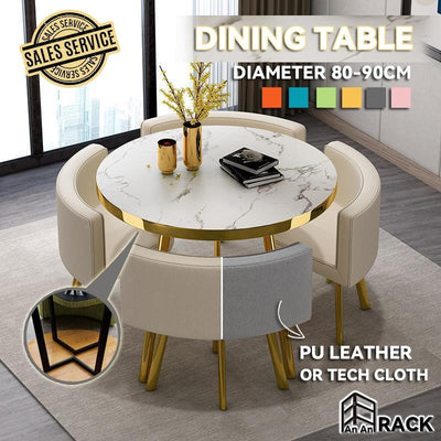 Dining Table Dining Table Set Light Luxury Table and Chair Combination Dining Table and Chair Small