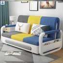 MH Foldable Sofa Bed Home Multifunctional Living Room Fabric Sofa With Storage Retractable Sofa Bed