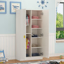 Simple Children's Wardrobe Baby Storage Combination Cabinet Girl Bedroom Wooden Wardrobe Baby