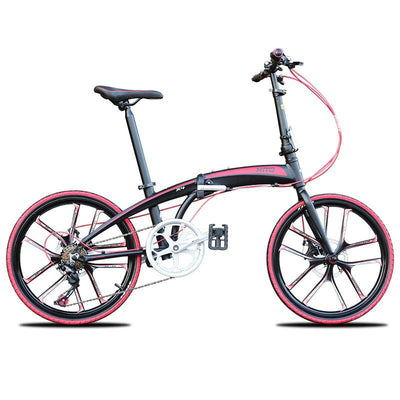 Hito 20 / 22 folding bicycle super light carrying aluminum alloy variable speed bicycle for male and