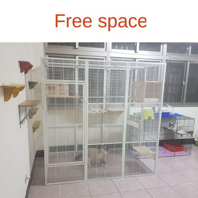 Cat Super Large Free Space Luxury Dog Villa Pigeon Breeding Cage Stitching Pet Fence