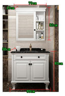 American Bathroom Cabinet Intelligent Mirror Cabinet Combination Bathroom Double Basin European Hand