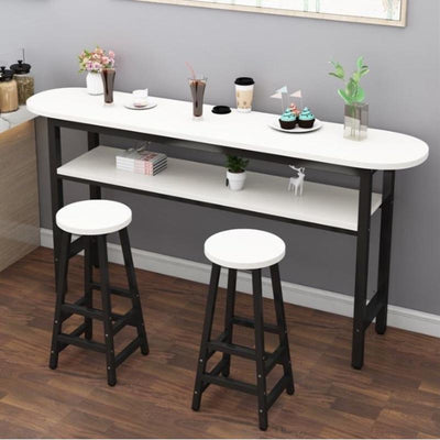 SEVEN Wall Bar Table Home Simple Bar Partition High Table Milk Tea Shop Dining Table