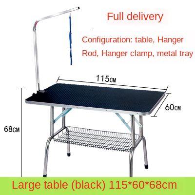 Pet Grooming Table Dog Bath Blowing Cat Hair Cutting Folding Portable Table Hanger Bracket Sling