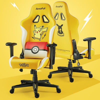 AutoFull Gaming Chair Ergonomic Computer Chair With Adjustable Armrest (134x70cm)