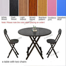 Foldable Table Round Home Dinning Folding Outdoor And Portable Stall Small Simple Dining Table