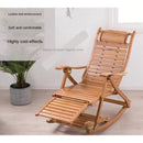 Sleeping Reclining Folding Lunch Break Free Household Balcony Leisure Elderly Bamboo Fu-shaped