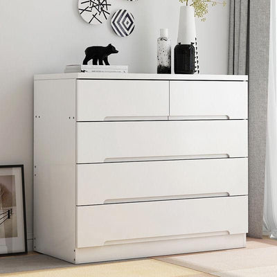 ⭐ Goods In Stock ⭐ Nordic Style Drawer Cabinet Simple Modern Bedroom Storage Drawer Cabinet Solid