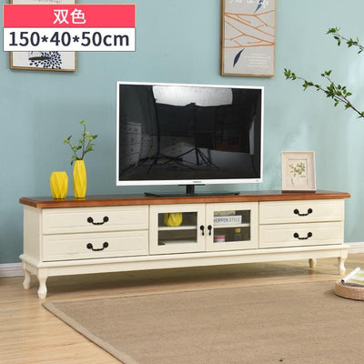 SENBIJU Tv Console Cabinet TV console cabinet Living Room Solid Wood TV Cabinet