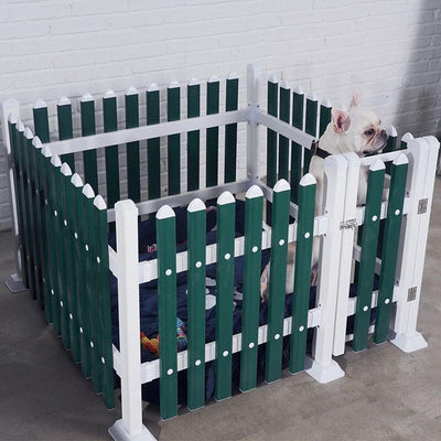 Dog Fence Teddy Kennel Cage Pet Small Bomei Poodle Green 150cm Length Width * 80cm Height