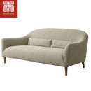 Nordic minimalist fabric Japanese single double small living room sofa European leisure furniture