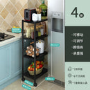 Kitchen Rack Floor-standing Multi-layer Storage Rack Multi-function Microwave Oven Pot Rack