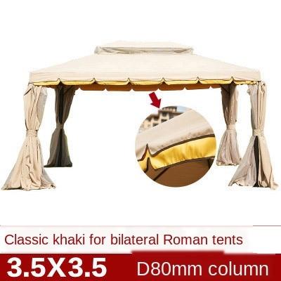 Sunshade Courtyard Roman Tent Umbrella Outdoor Canopy Rain-proof Stall Yurt Large Shed