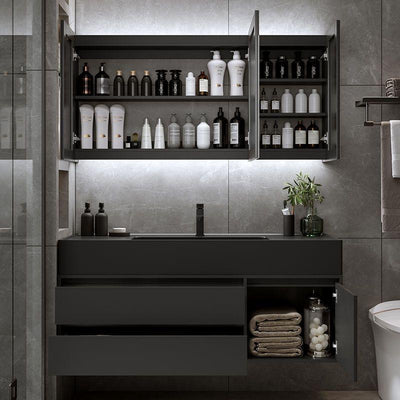 Bathroom Cabinet Basin Combination Cabinet Modern Simple Light Luxury Bathroom Cabinet Toilet