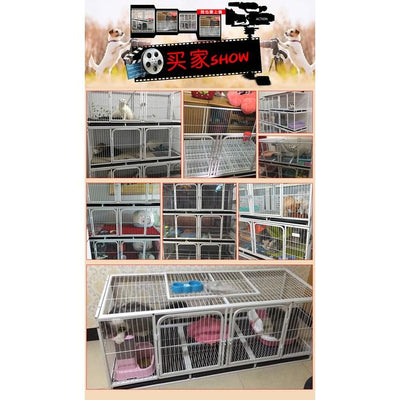 YIPET Cat dog child mother cage large cat cage foster cage double layer three layer breeding cat