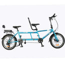 PIGEON Three-person Foldable Bicycle Father And Son Double Bike Couple Tour Two People Riding Tandem