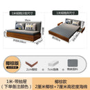 Kinbolee Foldable Room Sofa Bed Sofa Living Bed Small Dual-purpose Family Multifunctional 1.5m