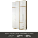 Nordic Wardrobe Simple Modern Economy Assembly Two-door Board Simple Custom Small Bedroom Wardrobe