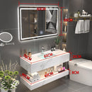 Modern Simple Bathroom Cabinet Combination Bathroom Set Bathroom Marble Wash Stand Wash Basin Wash