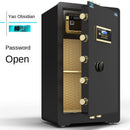 Household Big Safe Deposit Box Digital Fingerprint Lock Cabinet All Steel Anti-theft Fire-proof