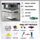 【Free Installation】Automatic Mahjong Table Foldable Dual-purpose Silent Roller Coaster Mahjong Table