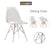 Dining 2021 Chair Transparent Nordic Stylish Table Simple Plastic Creative Casual Pc Coffee