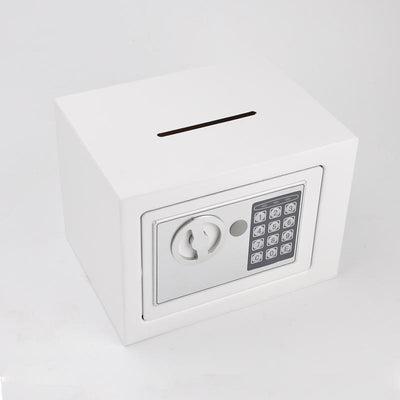 Fanenso Children's Savings Box Coin Safe Box All-steel Electronic Code Mini Document Seal Safe