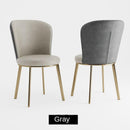 Nordic Dining Chair Ins Bedroom Lounge Chair Dressing Table Makeup Back Chair（Color Customization）