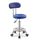 Leather Bar Stool Swivel Chair High Back Lifting Bar Chair Beauty Barber Shop Chair Round Stool With