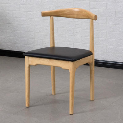 Solid Wood Horn Nordic Household Wooden Stool Backrest Chair Desk Log Dining Table Combination