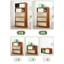 GC Bookcase Bookshelf Cabinet Simple Floor Cabinet Multilayer Household Student Book Storage Shelf