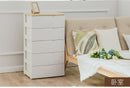 Japanese Alice Household Chest of Drawers Plastic Drawer Storage Cabinet Iris