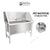 Byto Stainless Steel Pet Bathtub Large Dog Bath Thickened Pet Store Bath Basin