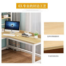 Computer Simple Corner Bookshelf Combination Bedroom Student Home Writing Desk L-type KEMI5