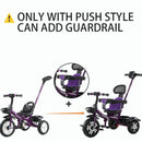 BabyDairy Tricycle 1-5 Years Old Multifunction Children Tricycle Baby Bicycle With Anti-slip Wheels