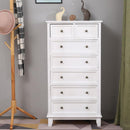 Chest of Drawers Special Price Economical White Solid Wood Modern Simple Large Capacity Nordic