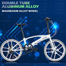 Hito X6 Foldable Bicycle Shimano 7 Speed 20/22 Inch Aluminum Alloy Frame Folding Bike Adult Students