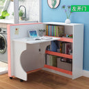 SENBIJU Creative Children's Desk Rotating Folding Table Bookcase Combination One Writing Simple