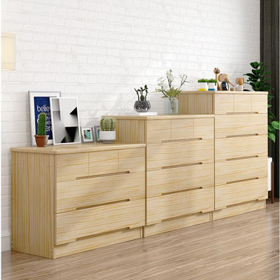 Solid Wood Simple Modern Bedroom Drawer Storage Cabinet Combination Nordic Living Room Chest of