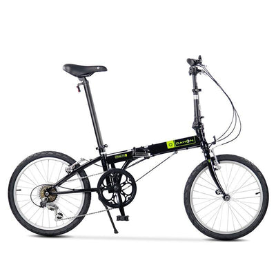 SEVEN Dahon D6 Folding Bicycle 20 Inch 6-speed Variable Speed Bicycle Ultra-light Portable Bicycle