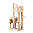 Large and Medium-sized Solid Wood Sisal Climbing Cat's Nest Wooden Four Seasons Universal Scratch