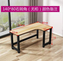 Wood L-Shaped Computer Desk Laptop Table Office Desk Study Table Space-Saving Easy to Assemble