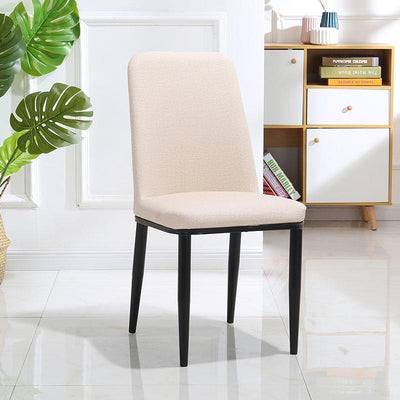 APOLLO Nordic Dining Chair Modern Backrest Home Study Chair Comfortable Leisure Chair Simple Desk