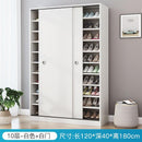 Shoe Rack Home Entrance Simple Modern High Vertical Sliding Door Shoe Rack Balcony Storage Solid