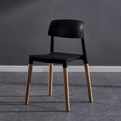 【BUY 3 GET 1 FREE】Nordic Plastic Chair | PP Material Dining Chair | Plastic Stool | Backrest