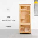 Solid wood cat cage luxury cat villa wooden cage cat cabinet home indoor cat cage double-decker cat