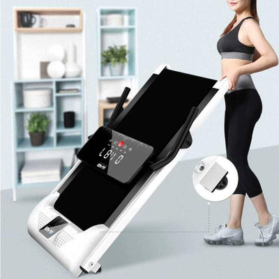 Electric treadmill household foldable flat ultra-quiet small female male slimming artifact slimming